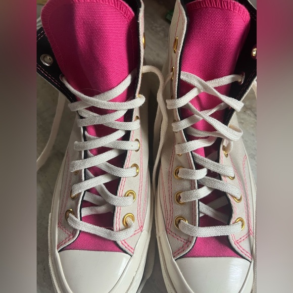 Converse Shoes - Custom made high top converse high tops